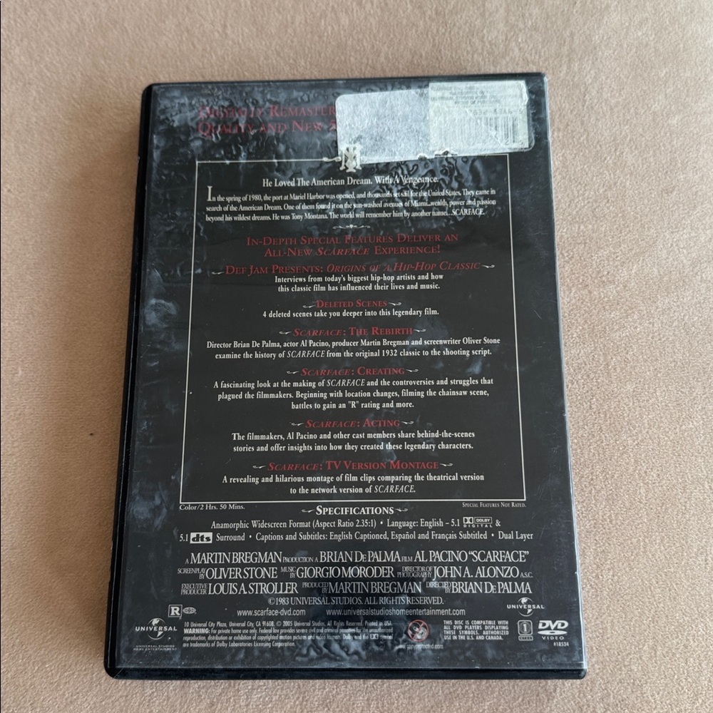 MAKE OFFER! Scarface Two-Disc Anniversary Edition DVD movie - Al Pacino BUNDLE - Picture 2 of 3